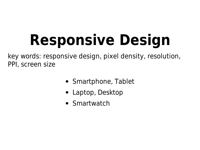 Responsive Design