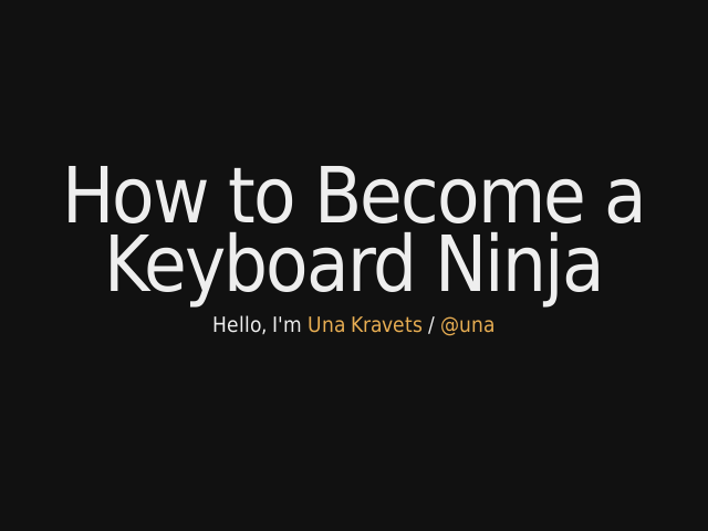 How to Become a Keyboard Ninja – Why Work on Your Keyboard Mastery? – Mac Keyboard Shortcuts