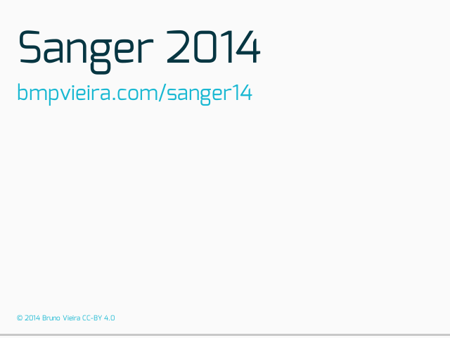 Sanger 2014