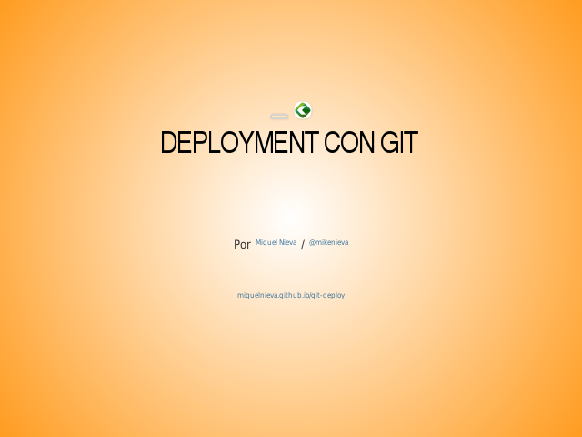 Deployment con Git