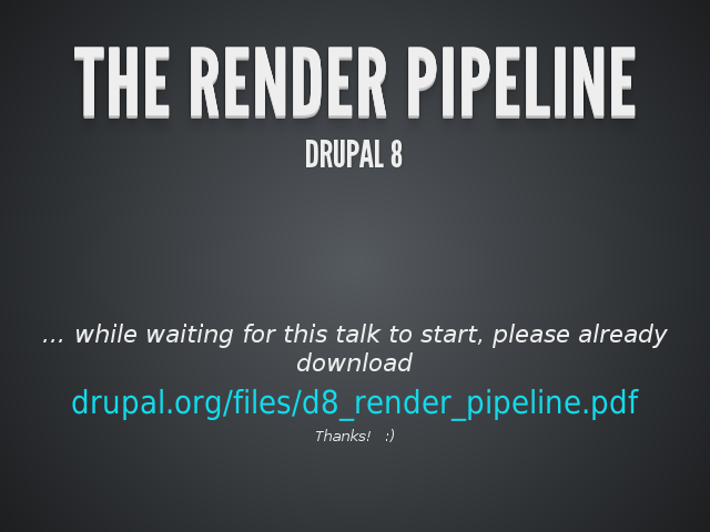 The render pipeline – Drupal 8 – Our guide