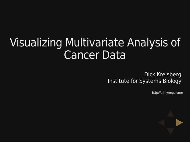 Visualizing Multivariate Analysis of Cancer Data – Who am I? – The Cancer Genome Atlas
