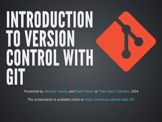 Introduction to Version Control with Git
					 – 
							Why use source control?
						 – Getting Started