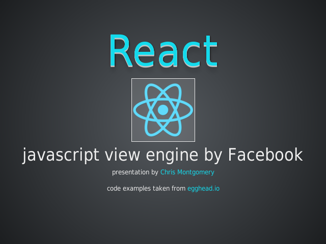 React – javascript view engine by Facebook – Highlights