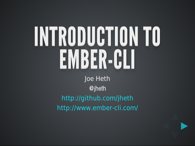 introduction-to-embercli