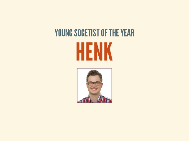 Young Sogetist of the Year – Henk