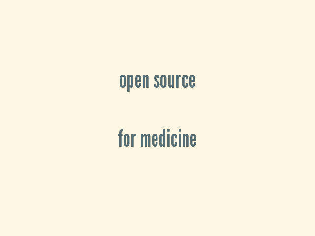 open source – is the – only way