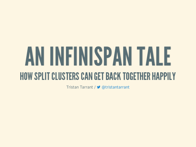 An Infinispan Tale – How split clusters can get back together happily