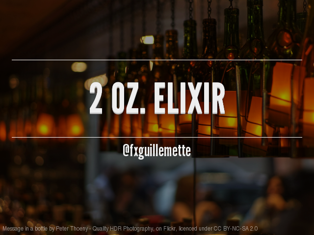 2 oz. élixir