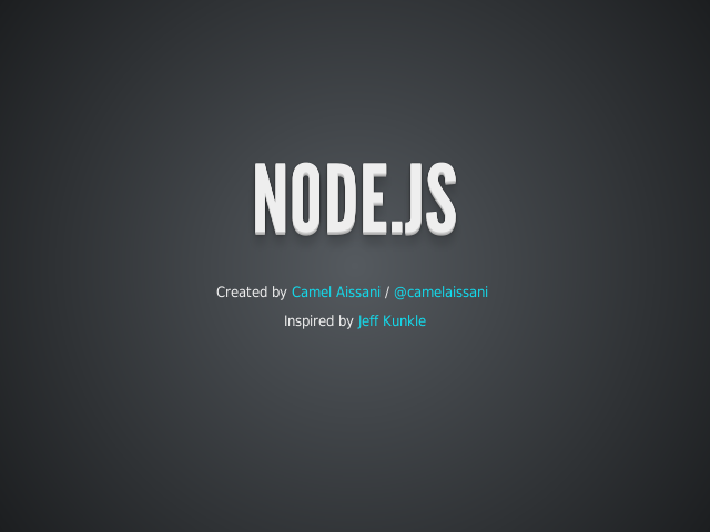 Node.js –