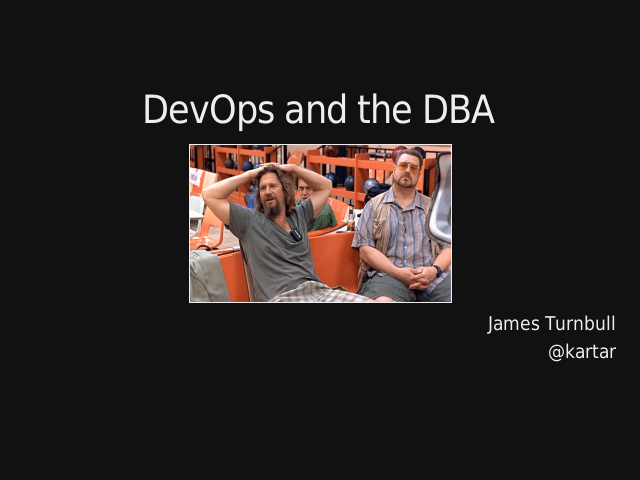 DevOps and the DBA