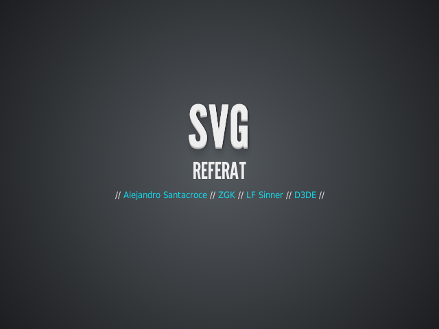 SVG – Referat – SVG