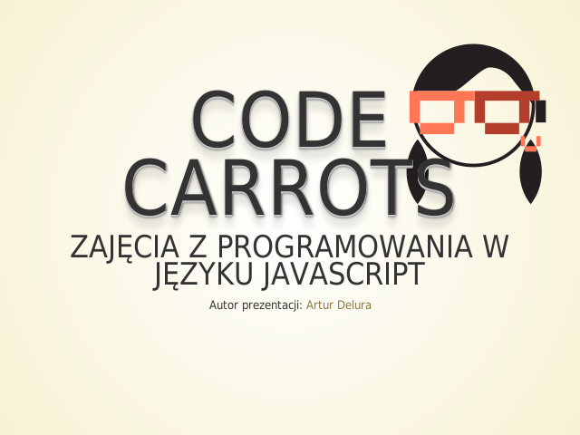 Code Carrots – Zajęcia z programowania w języku JavaScript