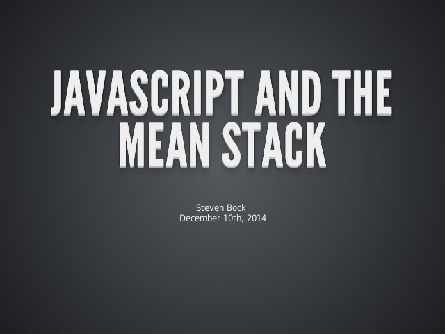 Javascript and the MEAN Stack – Features of the Javascript Language – History of Javascript