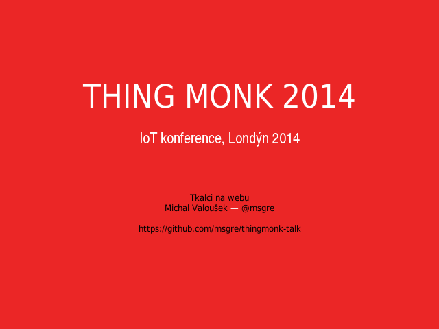 THING MONK 2014