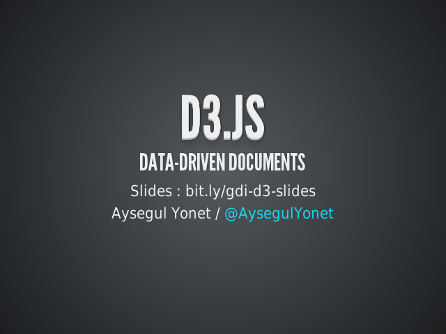 D3.js – Data-Driven Documents – SVG