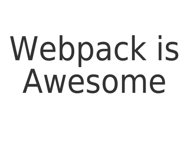 webpack-presentation