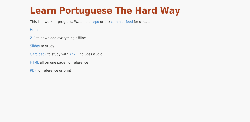 Learn Portuguese The Hard Way – To want – numbers