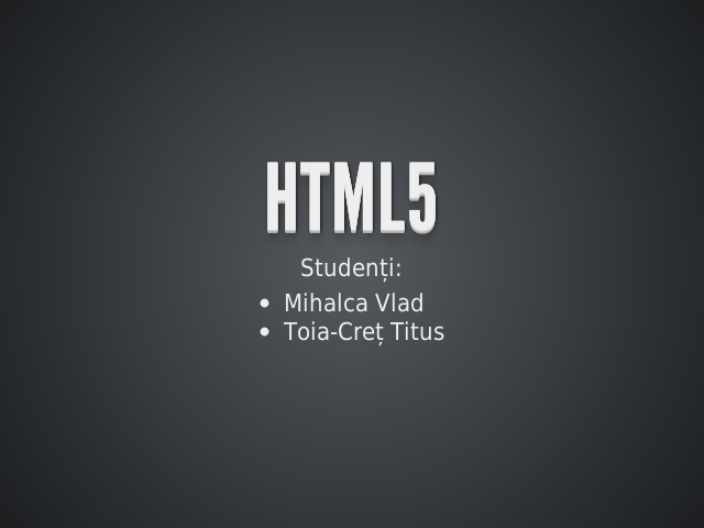 HTML5