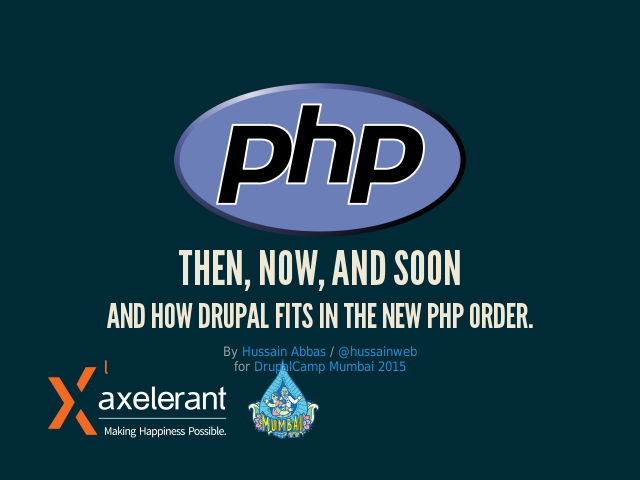 What PHP-FIG means to Drupal – An account of PHP history and renaissance – History