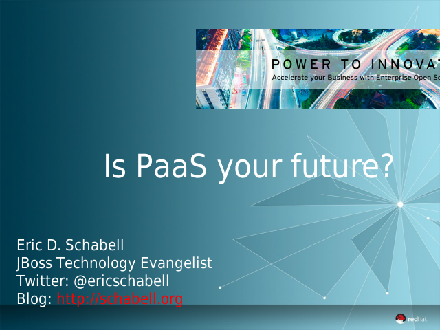 Is PaaS your future?