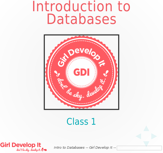 Introduction to Databases