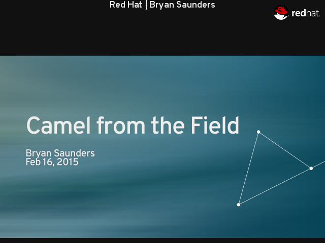 Camel from the Field –  – 
          Bryan Saunders
           Feb 16, 2015