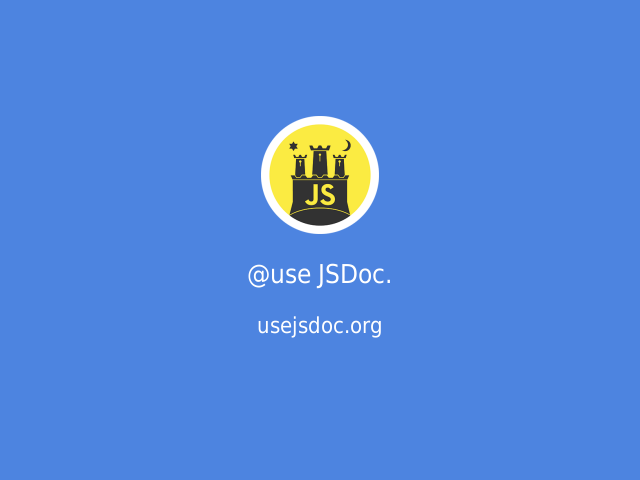 jsDoc-presentation