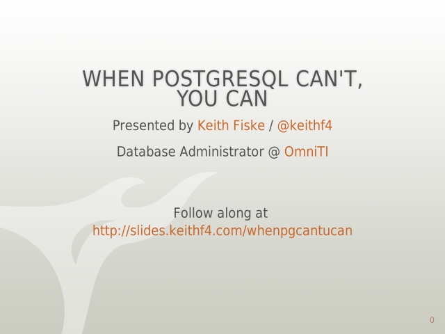 When PostgreSQL Can't, You Can – PG Extractor