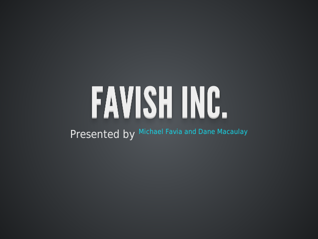 Favish Inc. – App Options