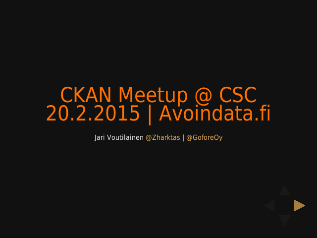 ckan-meetup