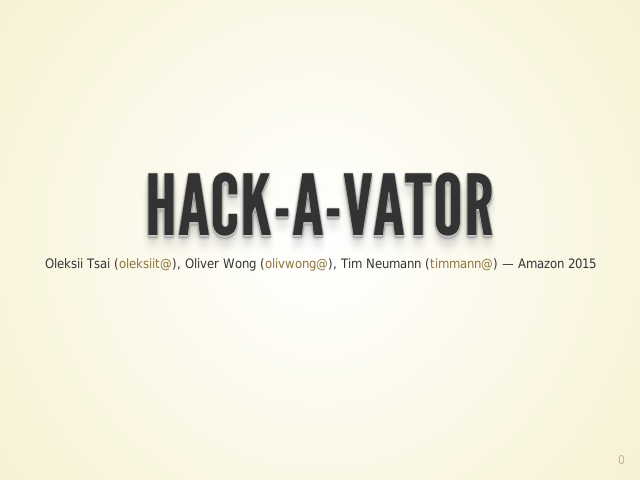 Hack-a-vator