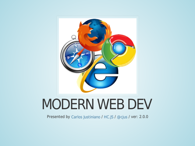 Modern Web Dev