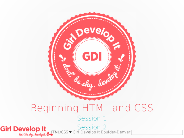 Beginning HTML and CSS