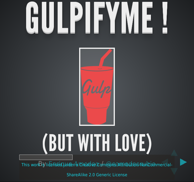 Gulpifyme ! – (but with love)