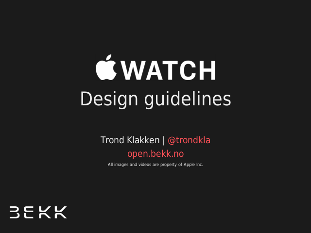 Design guidelines – Designing for Apple Watch – Navigasjonstyper