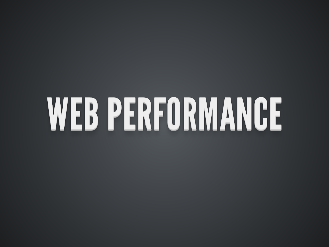 Web Performance