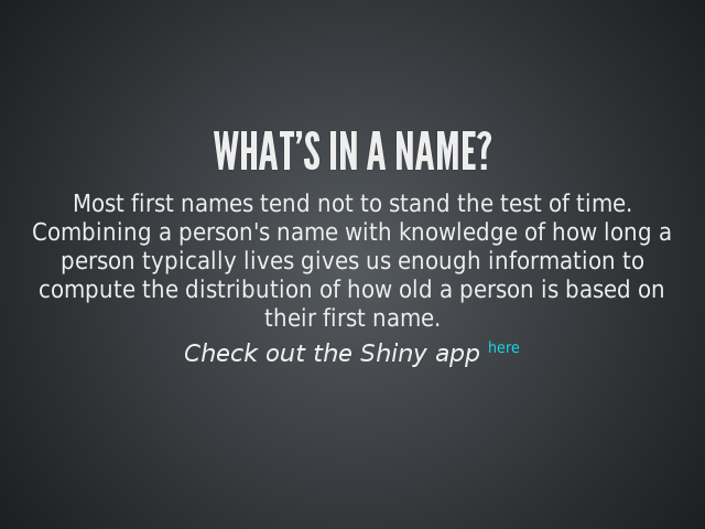 What's in a name?