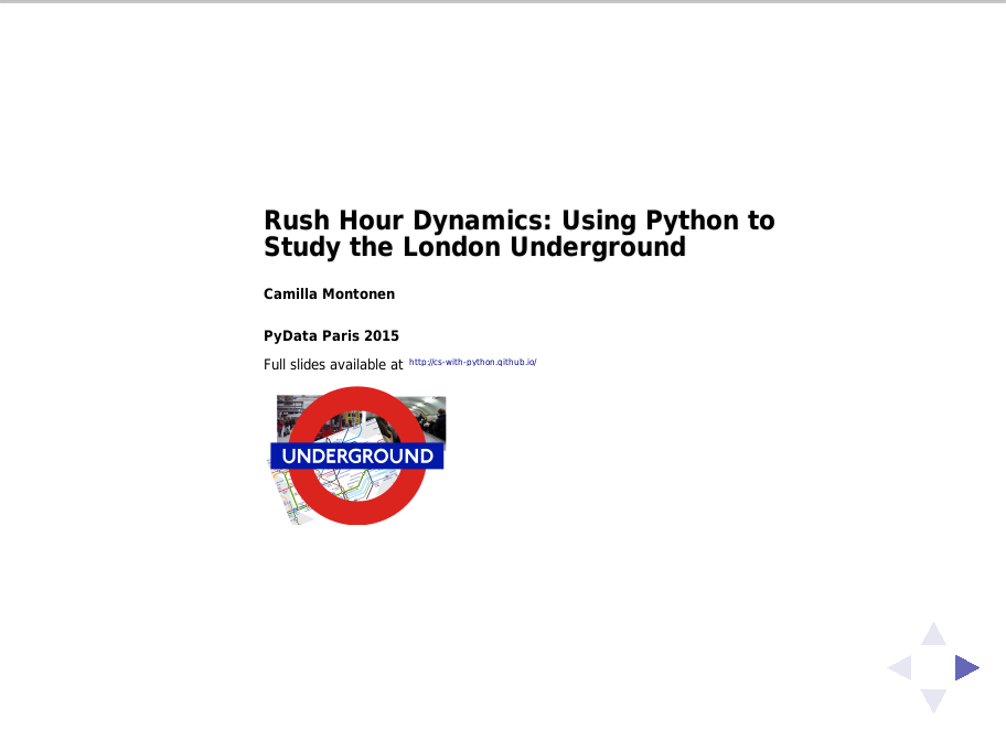 Rush Hour Dynamics: Using Python to Study the London Underground¶ – Introduction¶ – Background¶