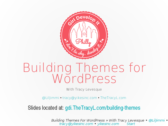 Building Themes for WordPress