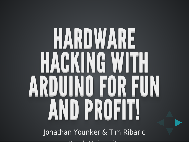 hardware hacking with arduino for fun and profit! – What is it? – What's it good for?