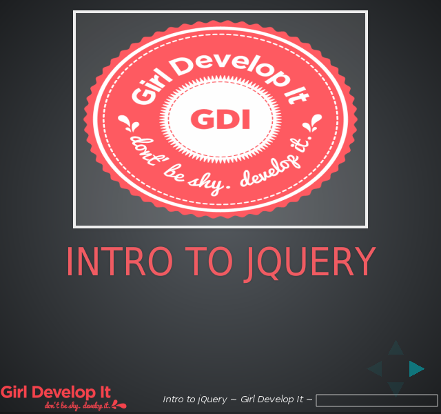 Intro to jQuery