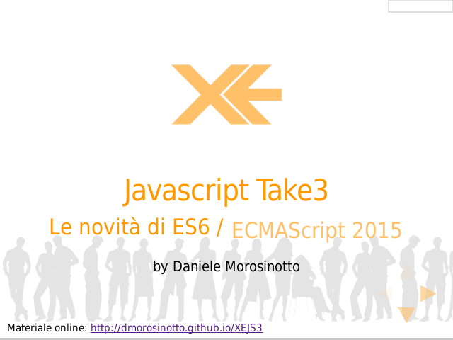 Javascript Take3 – Le novità di ES6 / ECMAScript 2015  – Whois (#devlife):