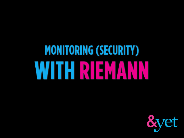 MonitoringWithRiemann