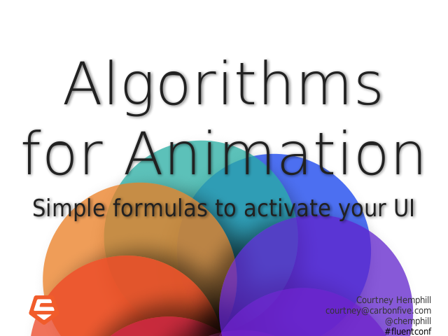 Algorithms for Animation – Simple formulas to activate your UI