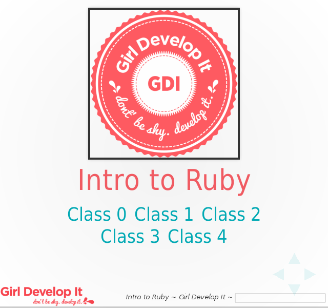 Intro to Ruby