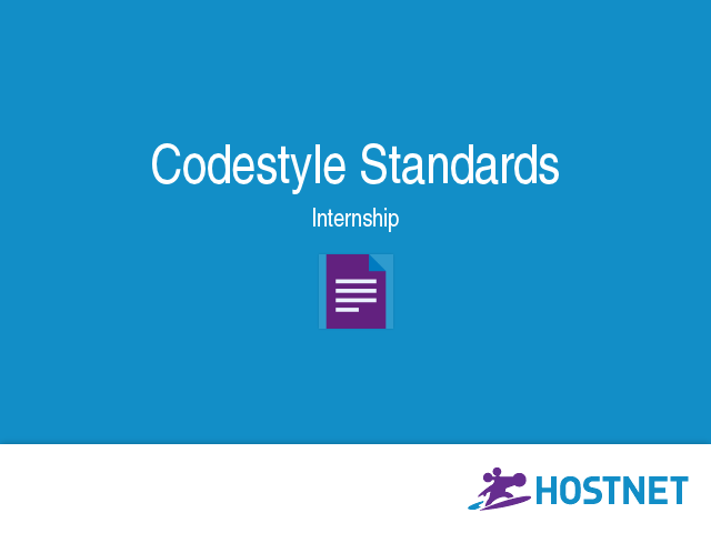 Codestyle Standards – Package Overview – Package Review