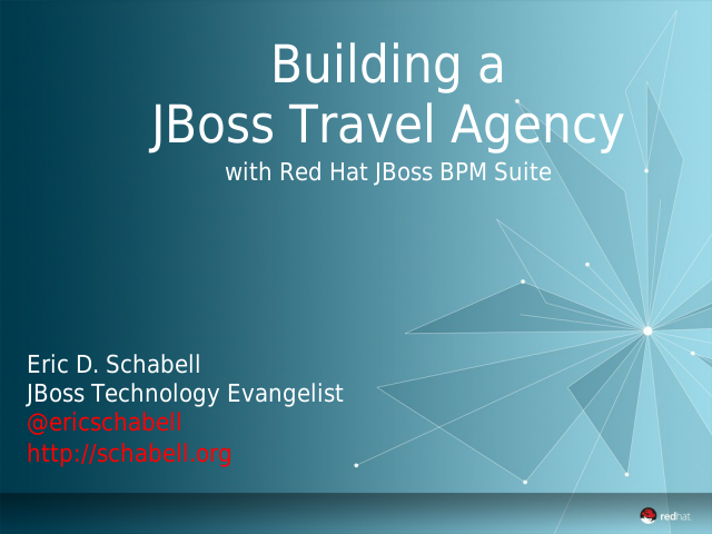 Building a – JBoss Travel Agency