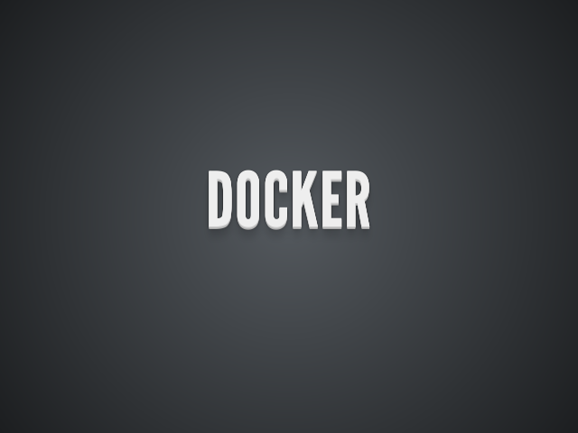 docker-presentation