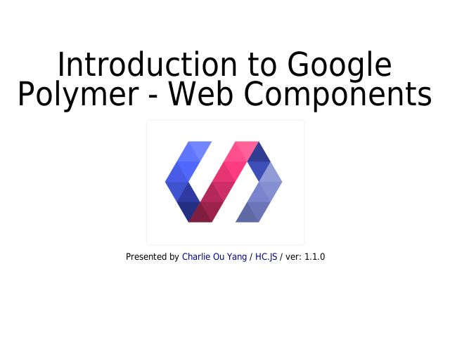 Introduction to Google Polymer - Web Components